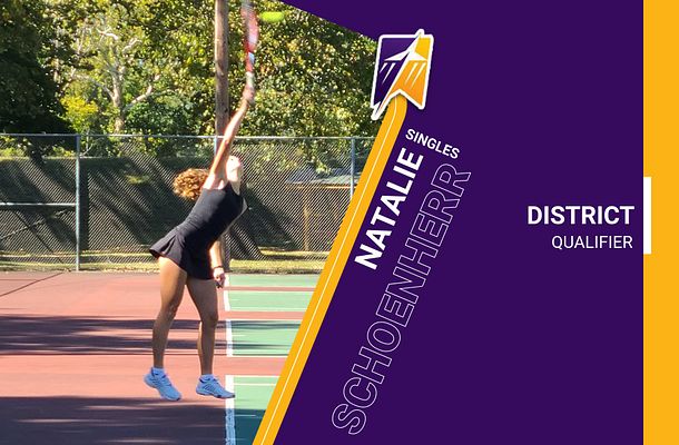 Congrats to Natalie for qualifying for Districts for the third year in a row!