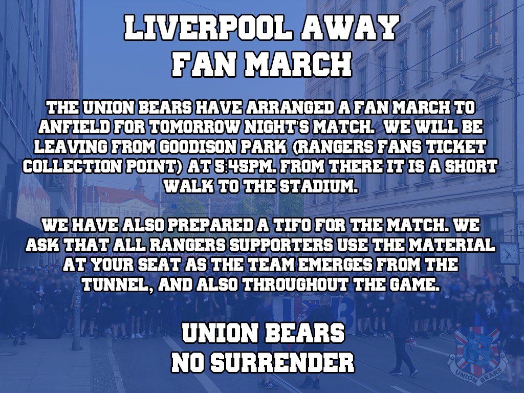 Liverpool Away - Fan March