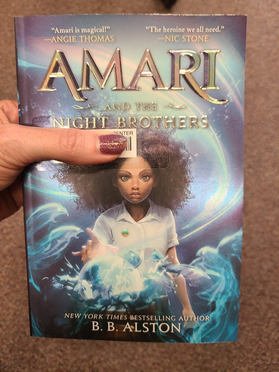 gerikaufman's tweet photo. This book is going to be snatched off the shelf quickly! Thank you, @bb_alston! https://t.co/mc0MCmdt4W