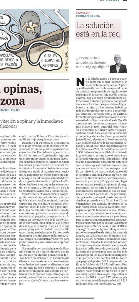 VerdP's tweet photo. De 27.000 millones que ha facturado el juego online en 2021, sólo el estado ha recaudado 131 millones, pudiendo recaudar màs de 1.000 millones. Tanta Ministra y tanta oposición para no querer enterarse de nada.¿Por qué será? https://t.co/RvIelpJLOy