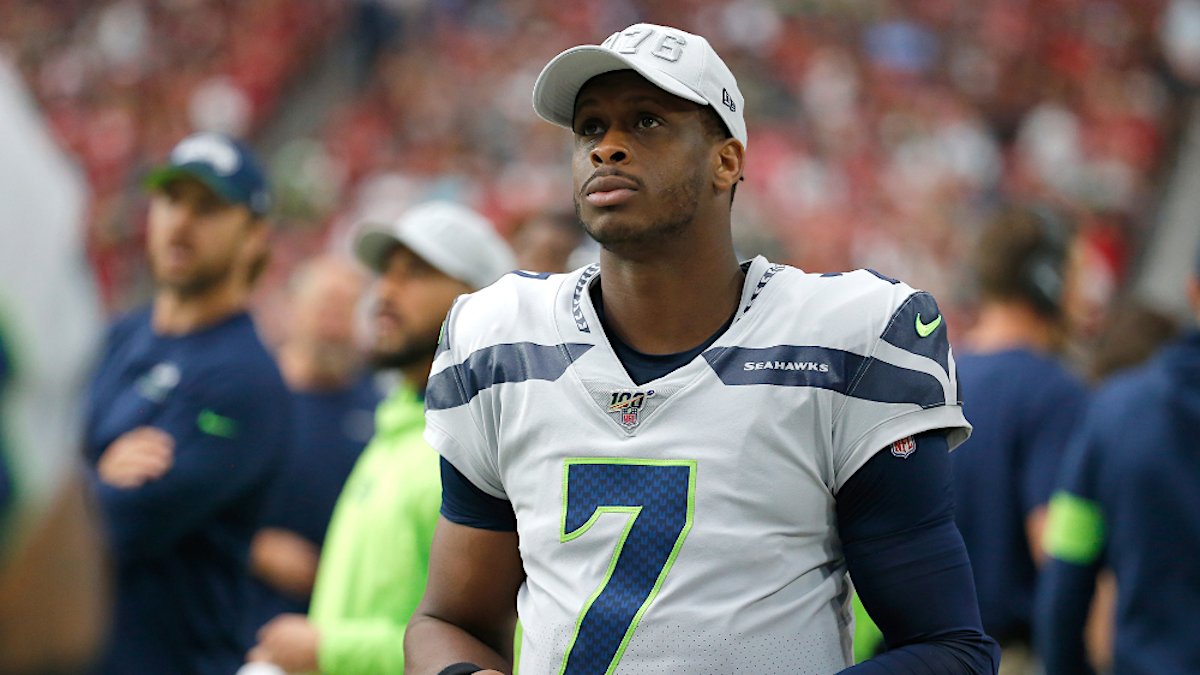 nflrums's tweet photo. #NFL Pass Comp % Leaders 

1. #Seahawks Geno Smith - 77.3 %
2. #Rams Matthew Stafford - 72.5 %
3. #Dolphins Tua Tagovailoa - 69.6 %
4. #Packers Aaron Rodgers - 69 %
5. #Bucs Tom Brady - 68.4 % https://t.co/gOLVydQe37