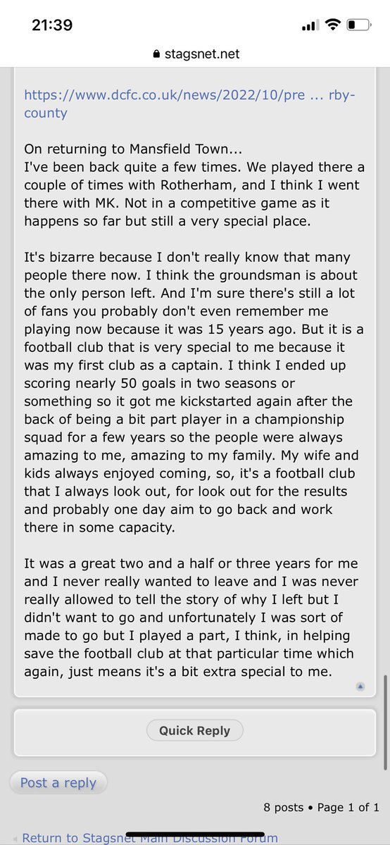 Richie Barker 💛💙 #MTFC #Stags