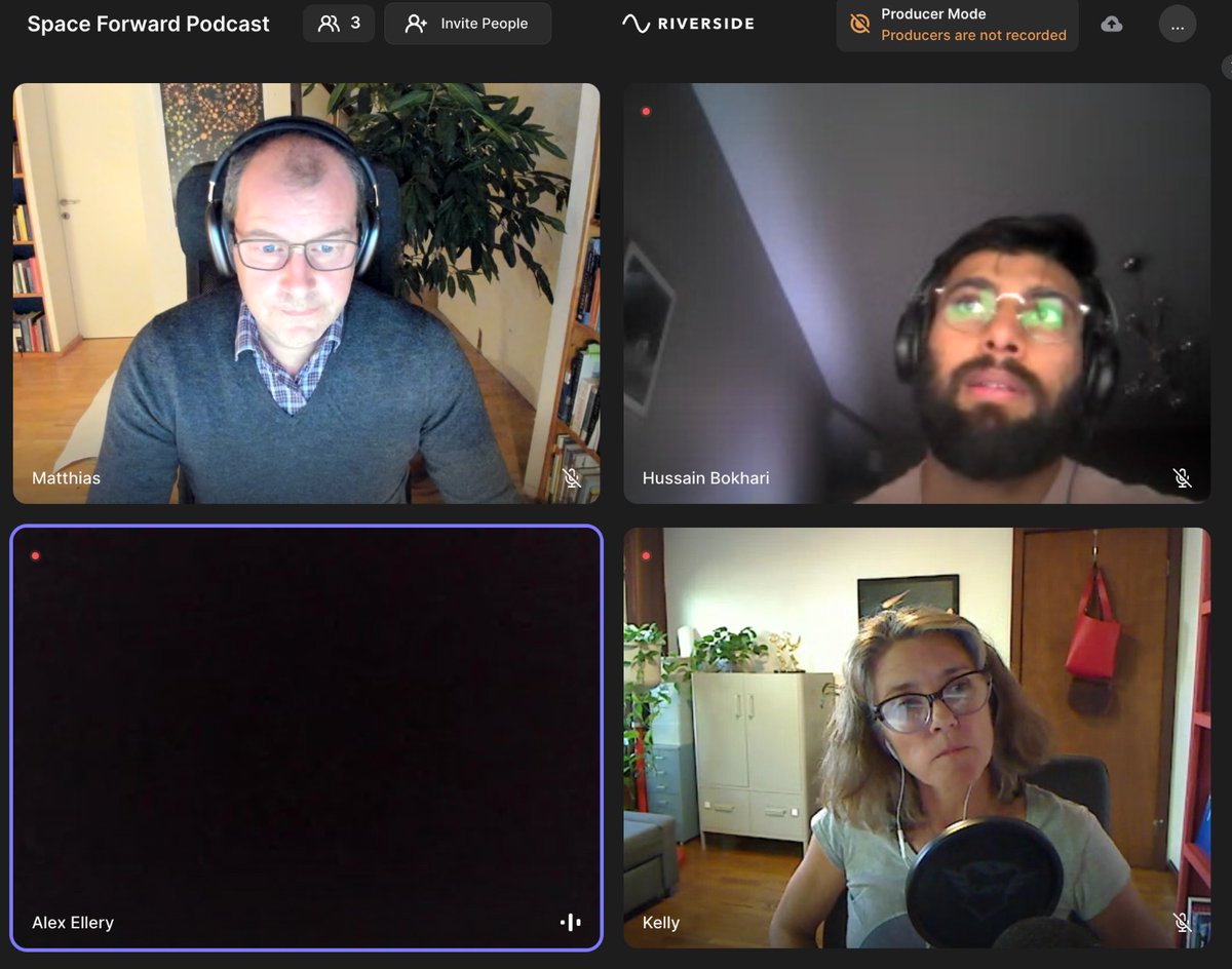Spaceforward1's tweet photo. Behind the scenes: producing the next episodes on one of our favorite topics - “Engineering von Neumann self-replicating machines”. https://t.co/JA734Cjeic