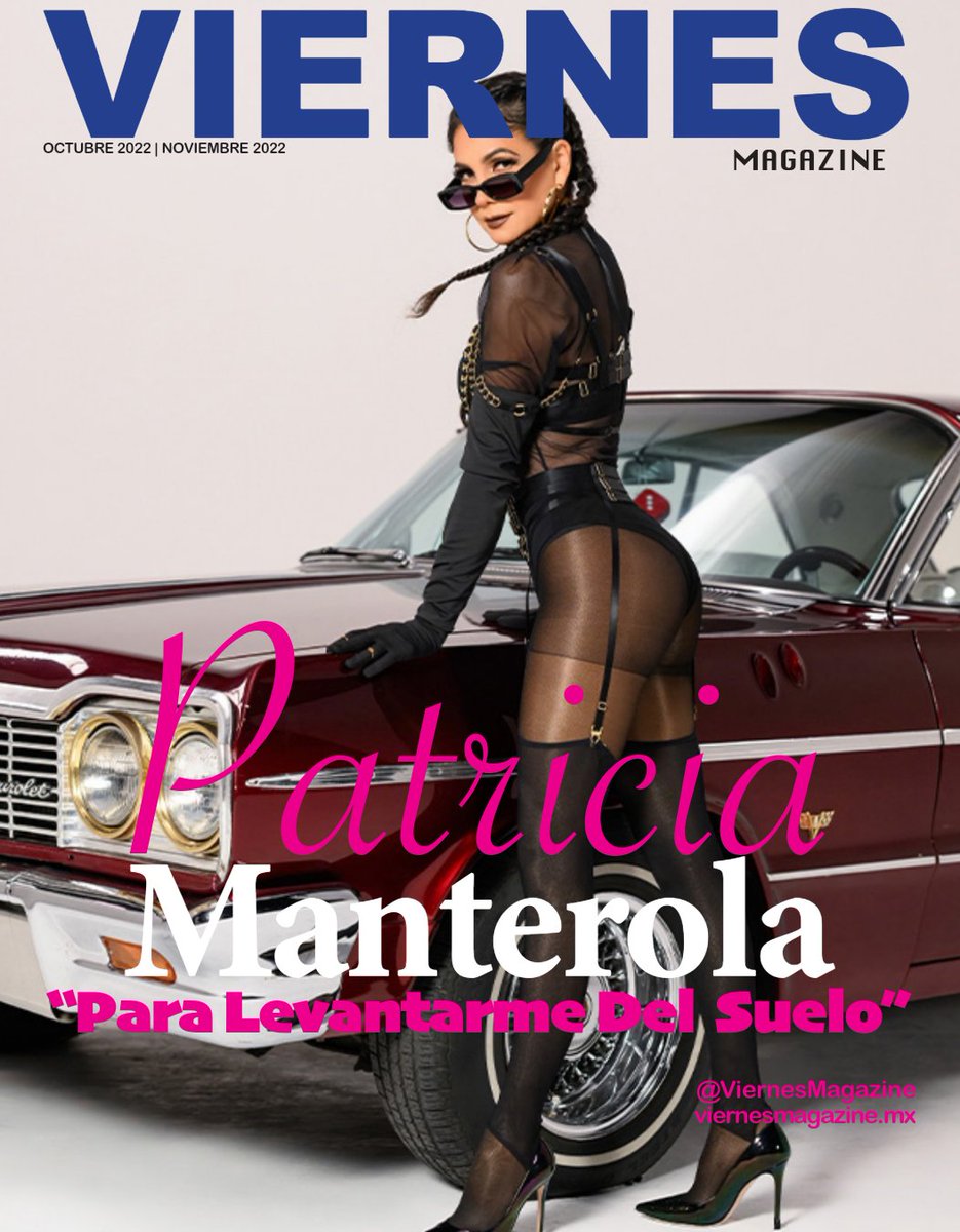 ViernesMagazine's tweet photo. Te presentamos nuestra portada con #PatriciaManterola, edición de octubre &amp; noviembre.

La revista completa la puedes ver aquí 👇:
https://t.co/4ojA0AbVuH

@pattymanterola
#ParaLevantarmeDelSuelo 
#Portada 
#ViernesMagazine
#Cover 
#Octubre
#Noviembre
#Viernes
#Magazine https://t.co/CFYxs6Y1XT