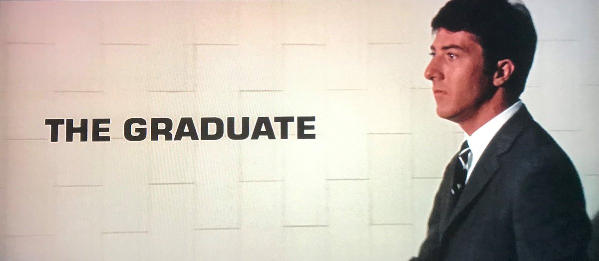 GMaratonera's tweet photo. The Graduate (1967) / Jackie Brown (1997) https://t.co/JXycnRqDjS