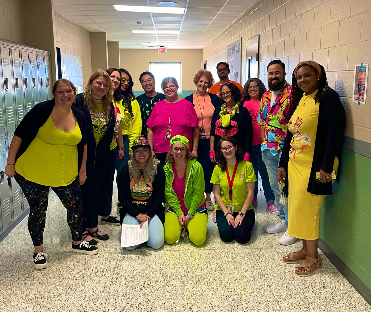 ‼️WARNING: The English Dept will be ALL IN this #HOCO2022 week ‼️<a href="/THS_Tigers/">Travis High School</a> <a href="/catloverteacher/">Angela Garrett</a> #TigerPride365 #NeonDay
