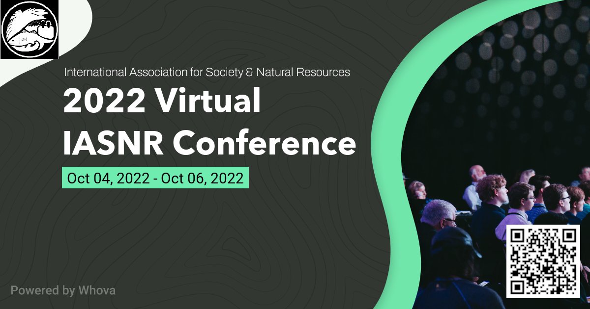 Human Dimensions | Conservation Social Sciences (@consocsci) on Twitter photo The <a href="/info_iasnr/">IA Society & Natural Resources (IASNR)</a> 2022 Virtual Conference starts tomorrow:
www4.iasnr.org/2022-iasnr-vir…
#HumanDimensions #ConSocSci #MarSocSci #EnvSocSci #EnvHum #EnvHis #EnvPsych #ConPsych The <a href="/info_iasnr/">IA Society & Natural Resources (IASNR)</a> 2022 Virtual Conference starts tomorrow:
www4.iasnr.org/2022-iasnr-vir…
#HumanDimensions #ConSocSci #MarSocSci #EnvSocSci #EnvHum #EnvHis #EnvPsych #ConPsych