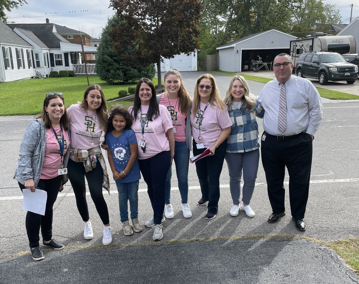 Nothing says “you’re important to us” like a community walk. <a href="/maplemere/">MaplemereElementarySchool</a> #whereeverychildhasachampion