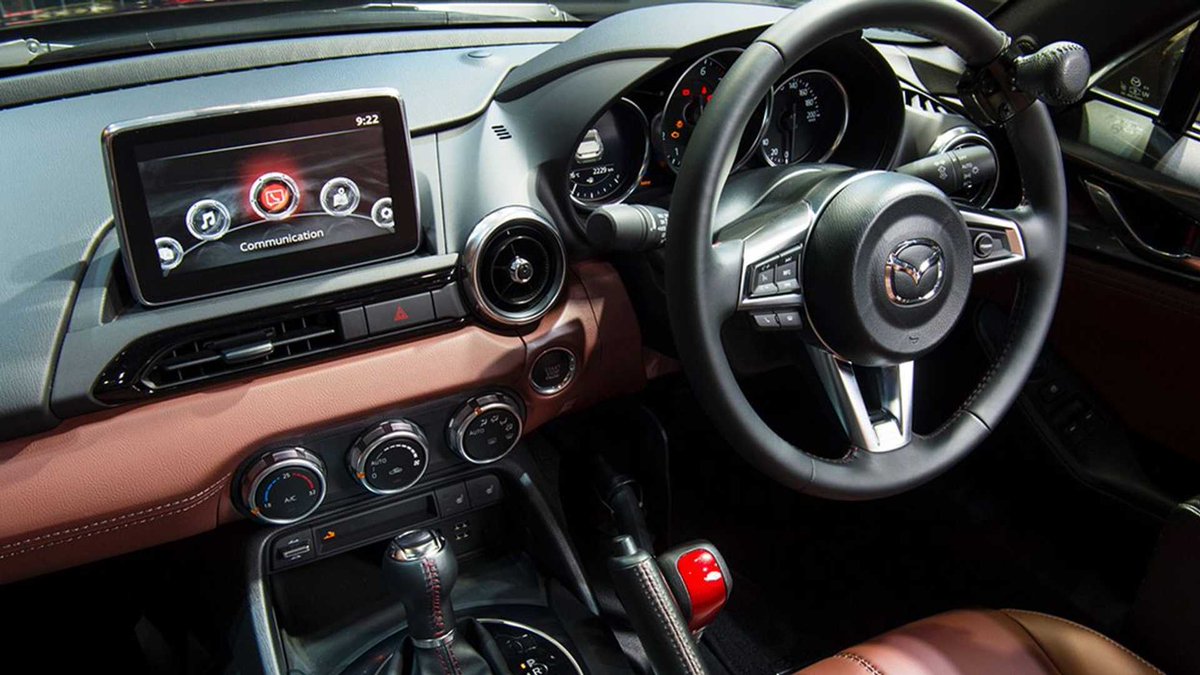 WantaghMazda's tweet photo. Mazda has conceived a version of its Mazda MX-5 dedicated to people with disabilities by installing hand controls and a different seat.
Read More: https://t.co/Pp91XfPpGS https://t.co/YVdJQL5tbR