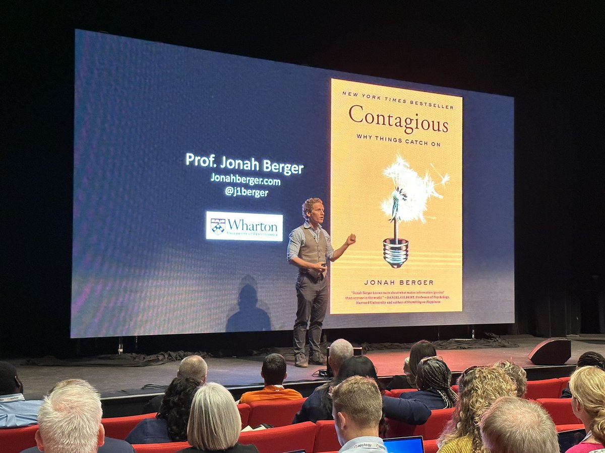 Apptegy's tweet photo. How can you change anyone’s mind, and is it even possible?

Jonah Berger (@j1berger) is diving into how you can catalyze change—whether it be one person, an organization, or an entire industry. #SCEOC22 https://t.co/tHuklQVChw