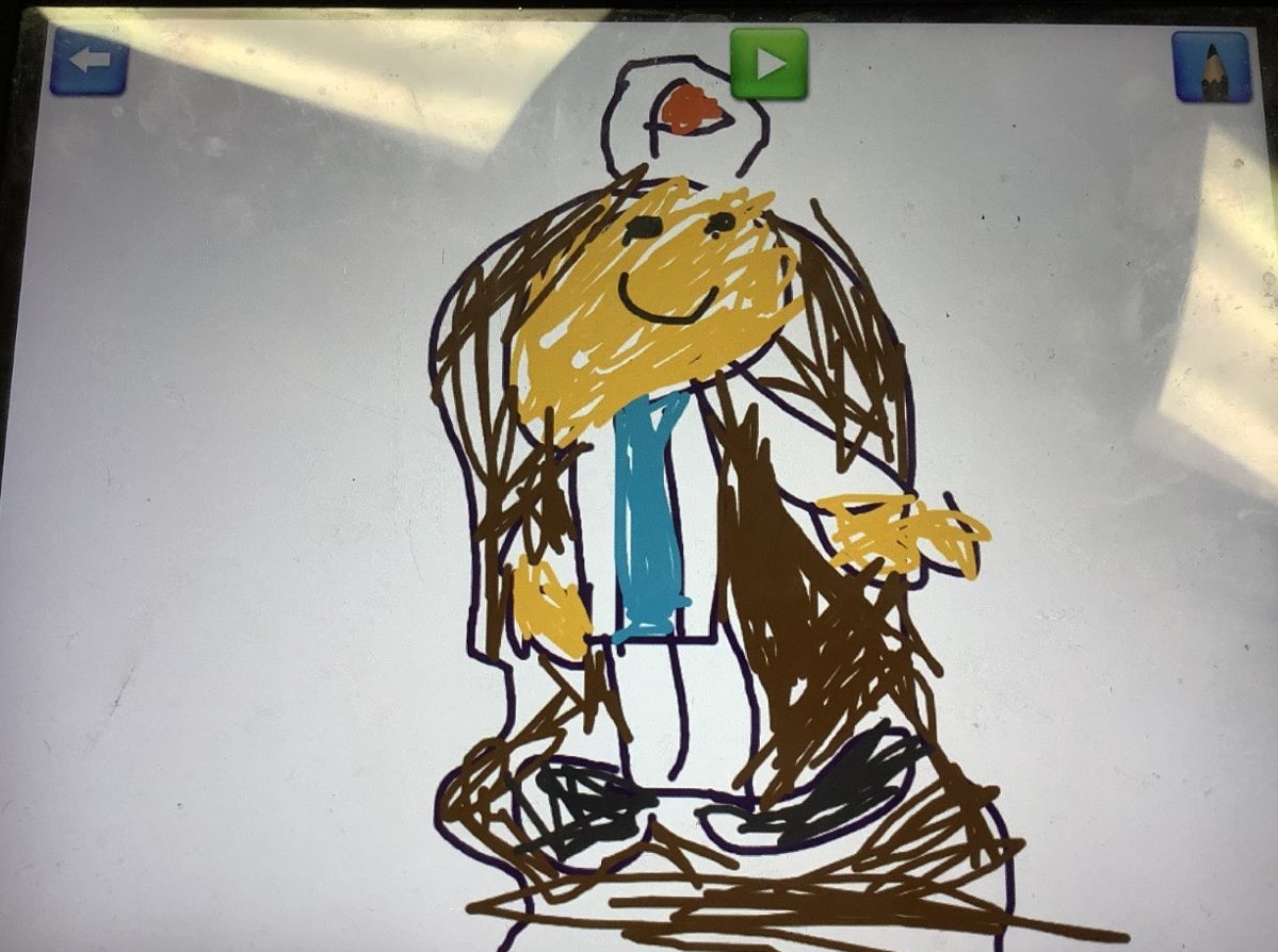 techwithtodd's tweet photo. On Friday, 1st graders in Ms. Selecman's class @StanleyStampede used the Draw and Tell app to discuss community helpers. Love these drawings!
@duckduckmoose #ilovesse #edtech #techwithtodd https://t.co/baHo6X6dum