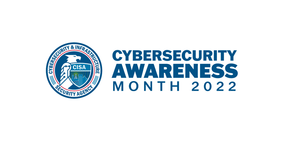CISAgov's tweet photo. During #CyberMonth, learn how to stay safe online and how everyone plays a role in cybersecurity: https://t.co/dc7HrpfTKj #SeeYourselfInCyber https://t.co/tFvcxR9J0t