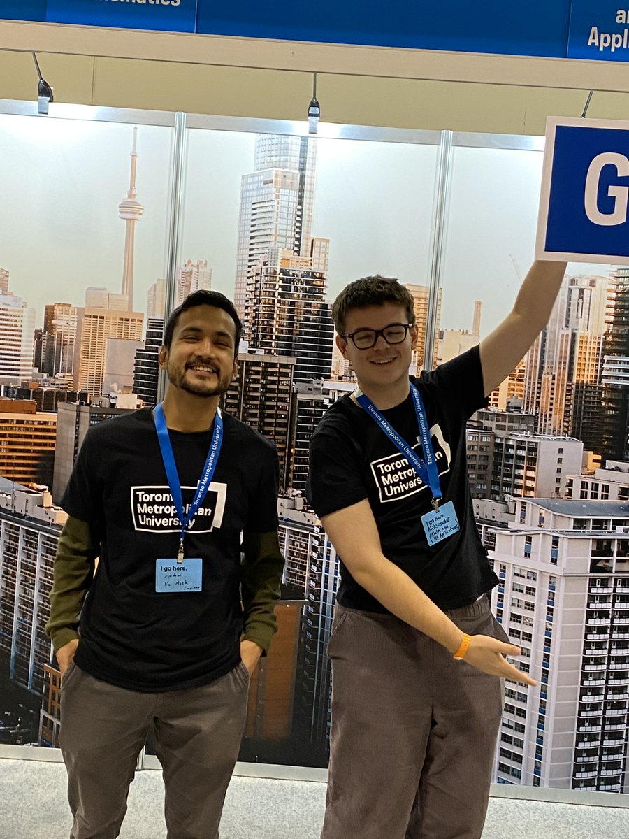 Ontario Universities' Fair (Oct1,2)2022-Great interest in our Mathematics and Its Applications and Financial Mathematics undergrad. programs! Thanks to all our volunteers👏 <a href="/TorontoMetSci/">Faculty of Science TMU</a>   <a href="/ChooseTMU/">Toronto Metropolitan University Admissions</a>