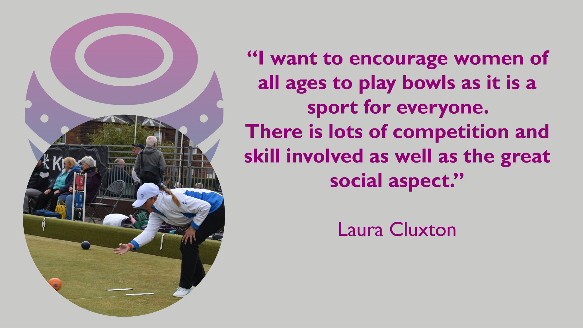 Bowls Scotland on Twitter "A3 Laura Cluxton, visually impaired bowler