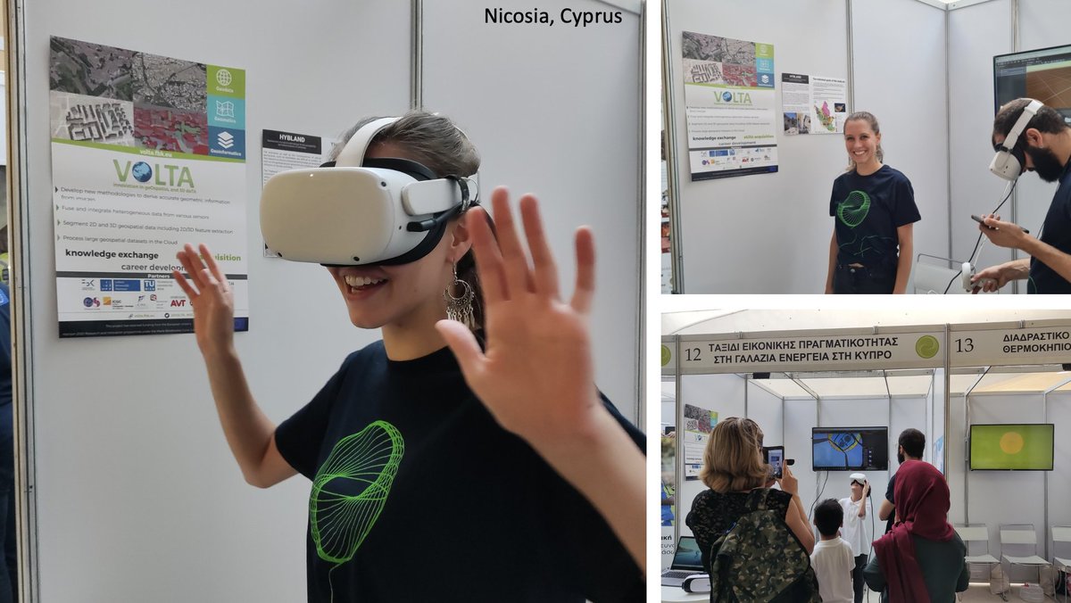 VOLTA_MSCA's tweet photo. project partners were present in 4 EU locations for the 2022 #EuropeanResearchersNight: Vienna, Bucharest, Nicosia and Barcelona region  
@MSCANetwork @MSCActions #photogrammetry #mapping #3D #LiDAR #geospatial #geoinformatics @geodepartment @Geoimaging @ICGCat https://t.co/tQvXuoN2sn