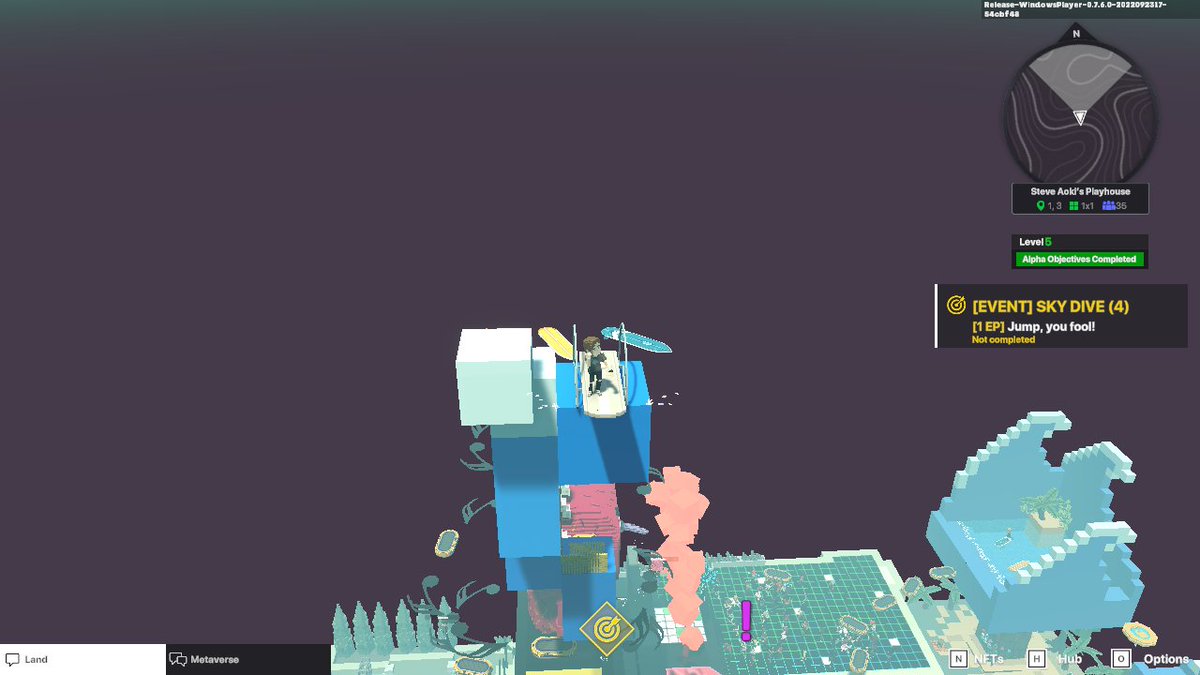 monguy02's tweet photo. @TheSandboxGame @steveaoki I just participated in the #SandboxAlphaS3Giveaway for a chance to win 500 SAND! Found the high diving board in @steveaoki's Playhouse, check out my screenshot below!
👇 https://t.co/TnpnQSbjLg