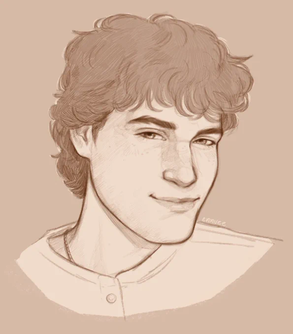 + just lineworkhad so much fun drawing him i've been wanting to do a portrait like this for so long AND THE TIME IS FINALLY HERE!!! 