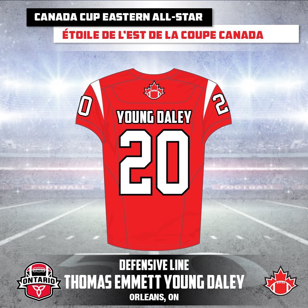 Congratulations to the EIGHT U18 Team Ontario Male Tackle defensive players who were named Eastern All-Stars for the 2022 Canada Cup‼️(2/2)

#WeAreFootballOntario
#ALLIN