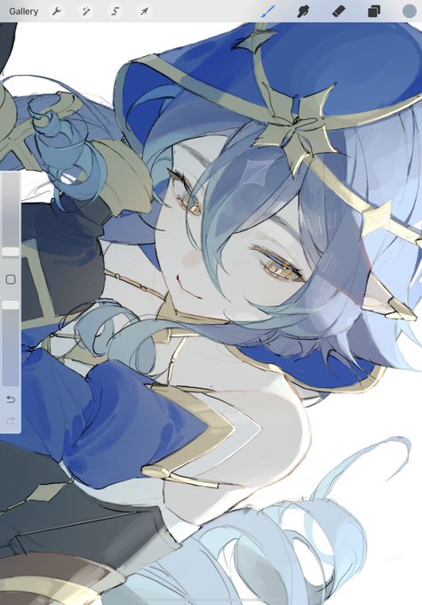 Why does she look like ganyu 💀 https://t.co/9G4zVDou9h