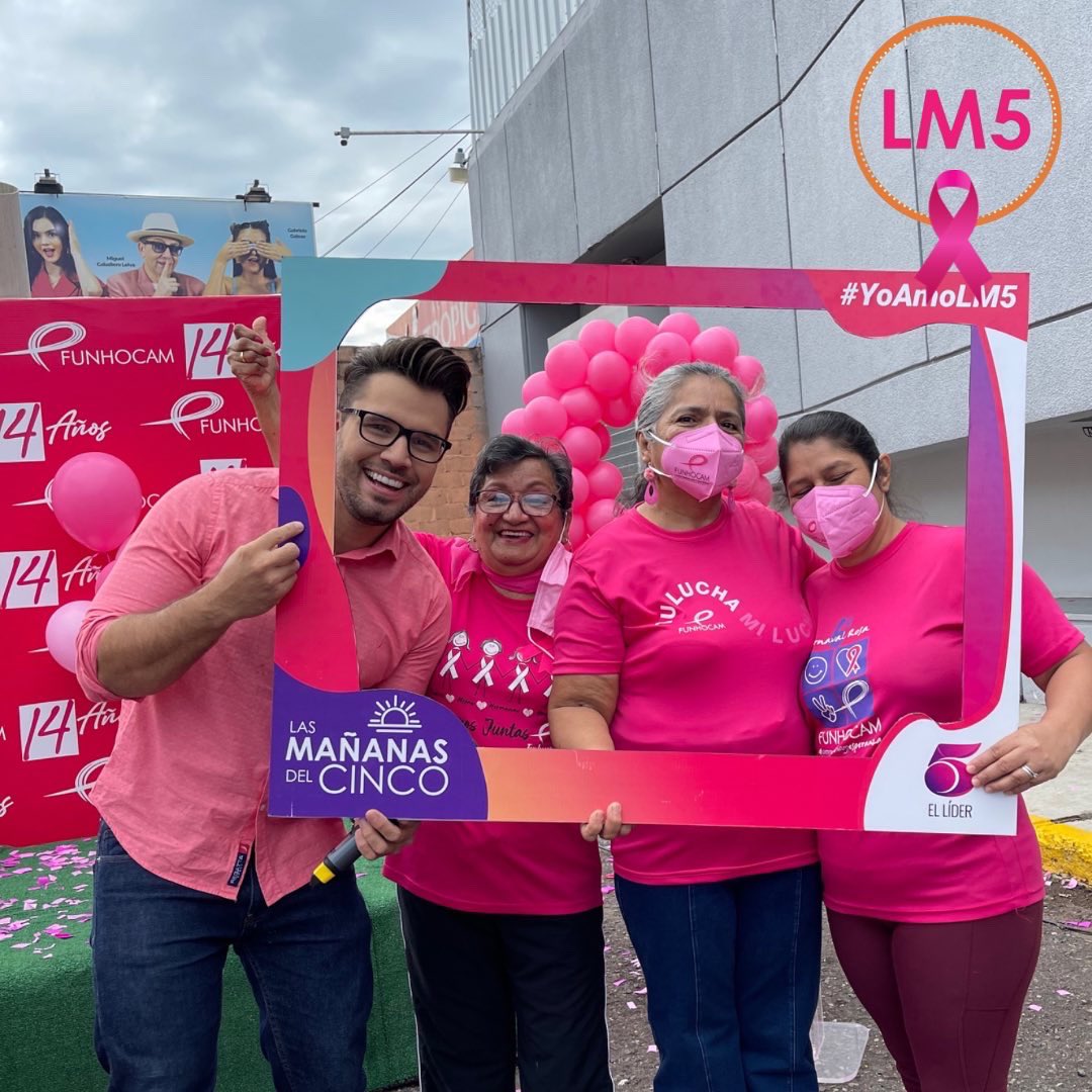 lasmananasdel5's tweet photo. Hoy en LM5 nos unimos a la causa rosa 🎀 contra el cáncer de mamá y junto a FUNHOCAM se disfrutó de un gran ambiente gracias al Zumba Rosa. 

#OctubreRosa #Honduras #MesRosa #OctubreLM5 #LM5 #YoAmoLM5 https://t.co/3jmnboIXN7