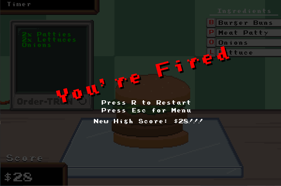 kw_dev's tweet image. Burger Rush, my #LD51 entry has completed. Can be played on kwdev.itch.io/burger-rush and vote on ldjam.com/events/ludum-d…