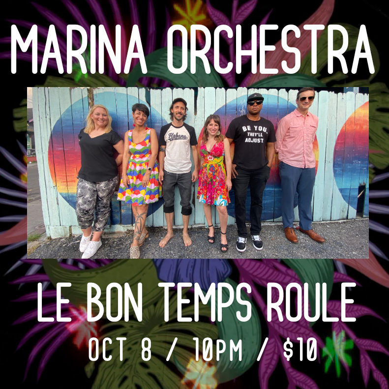 we'll be at Le Bon Temps Roule in New Orleans this Saturday Oct 8! 
Come get some Beach Rock goodness ;)
10pm $10