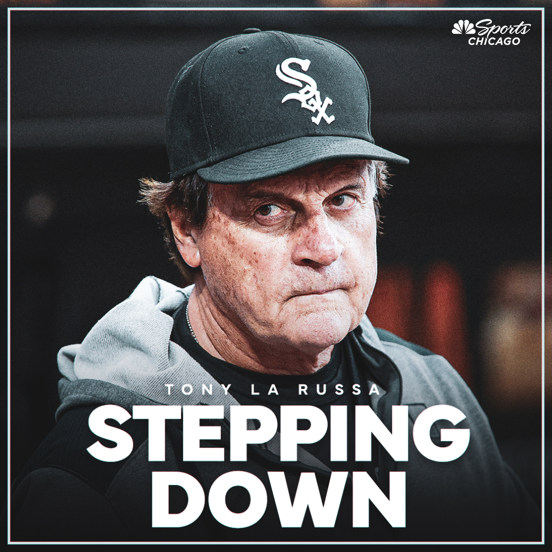 CHSN_WhiteSox's tweet photo. Tony La Russa is out as manager of the White Sox. https://t.co/kRk4CxwJ3I