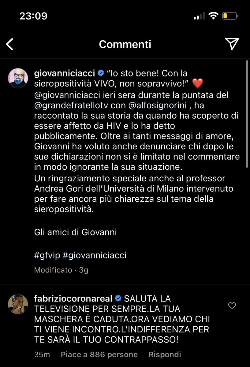 AMOILTRASH1's tweet photo. #GrandeFratelloVip 
FABRIZIO CORONA DI FIORETTO . https://t.co/p7hyb9Bihr