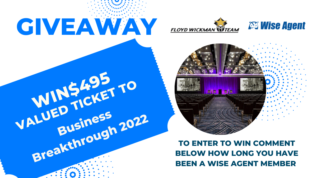 WiseAgent's tweet photo. Want to win a ticket to the The Business Breakthrough in Nashville?! 🎉
To enter for a chance to win, all you have to do is comment below how long you have been a Wise Agent member! 😎 🦉
#TheFloydWickmanTeam #TheBusinessBreakthrough #WiseAgent https://t.co/e0Rg99h5c7