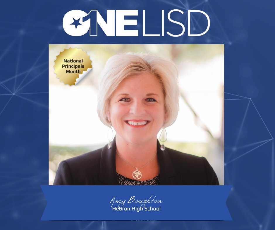 October is National Principal Month! This month, take a minute to show your appreciation for our amazing campus Principal. #ThankAPrincipal