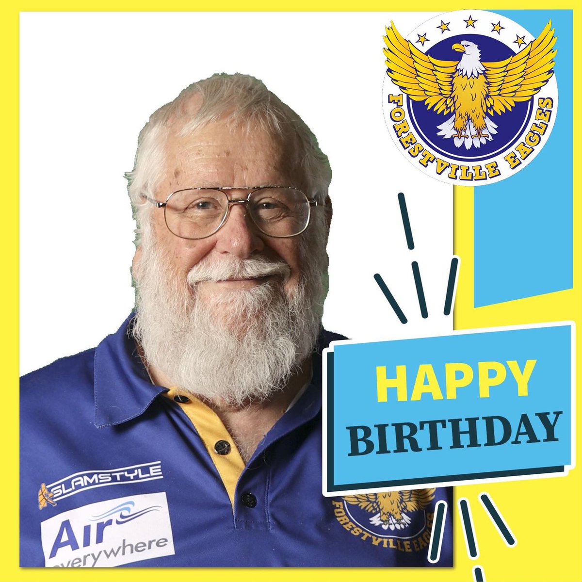 🎂🎁 HAPPY BIRTHDAY to Forestville Eagles Basketball Club legend Colin "CJ" Jennings from your #ForestvilleFamily - may all your SWISHES come true!
If you're a #ForestvilleEagles player &amp; your birthday is today, send us a message - we may have something for you!
💙💛 #WeTheVille