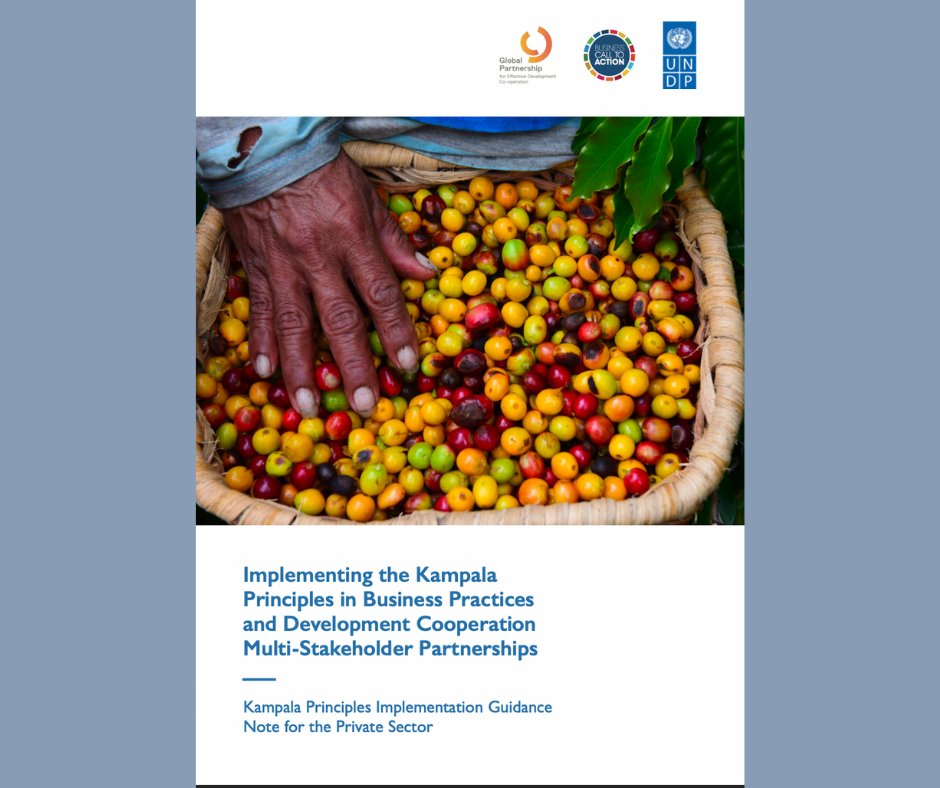 BCtAInitiative's tweet photo. Know about actions that companies may consider to enhance the effectiveness of their engagement in development cooperation w/ different partners, ensuring that we #LeaveNoOneBehind. 

✅ Read Kampala Principles Private Sector Implementation Guidance Note: https://t.co/0tKdcaAJvj https://t.co/QAIX35SoXB