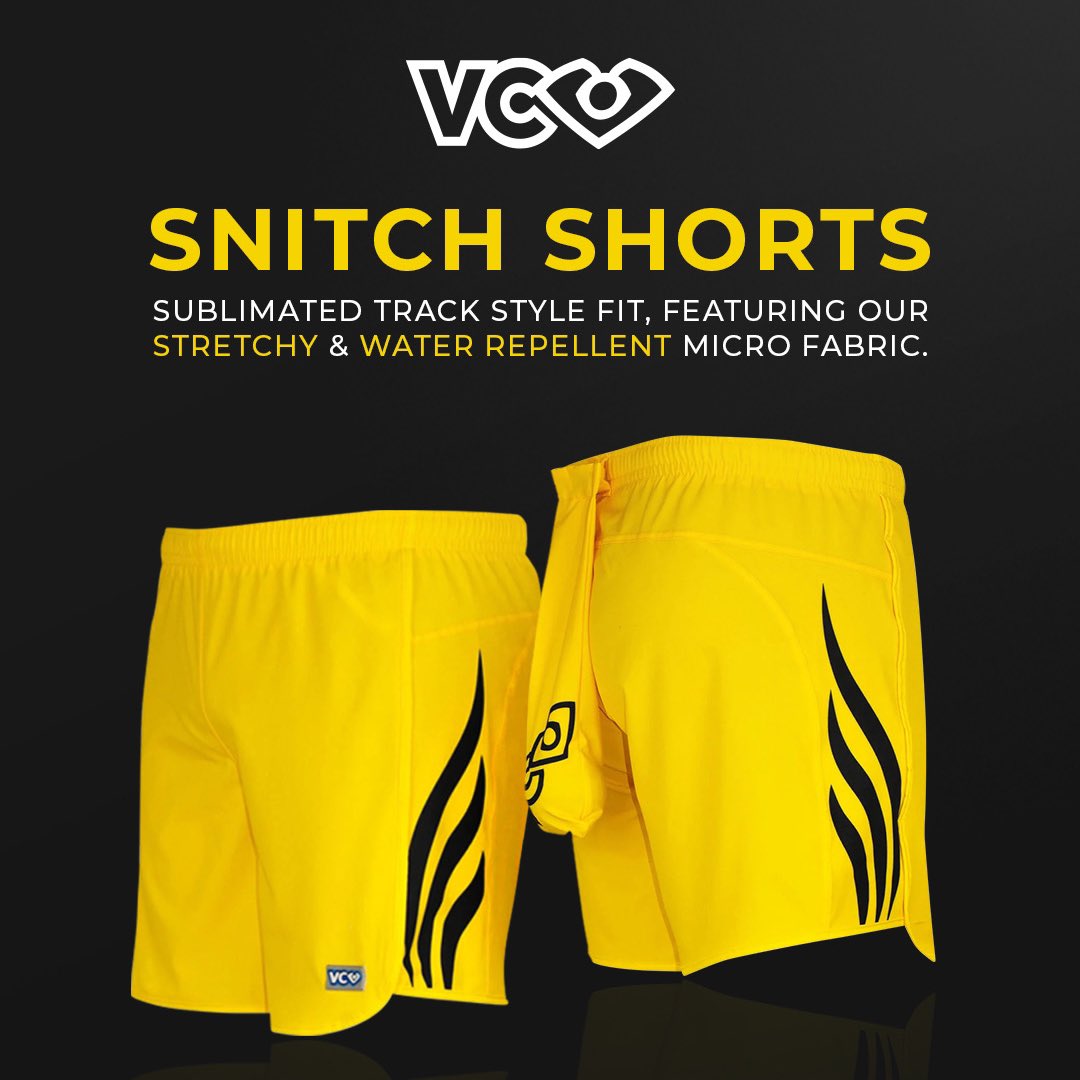 VC_Quadball's tweet photo. Introducing the new VC Snitch Shorts. 
https://t.co/vFhLLOqt67 https://t.co/RQd9FzxJrq