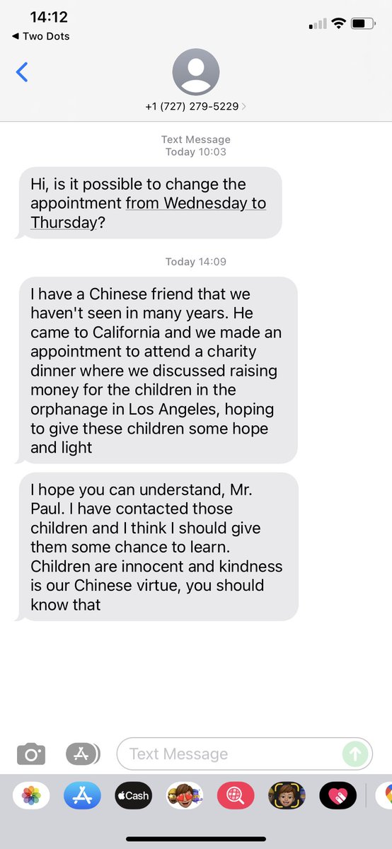 hikailin's tweet photo. The wrong message scammers have reached a new level of creativity https://t.co/H6puH2xkea