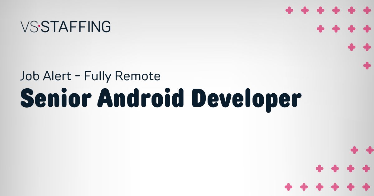 VSStaffing's tweet photo. The Senior Android Developer rapidly prototypes and implements new features for the company Android app. If you have 5+ years of building native #android applications, apply now: https://t.co/triQbQUEfl 

#appsec #hiring https://t.co/eD0OZtOKCW