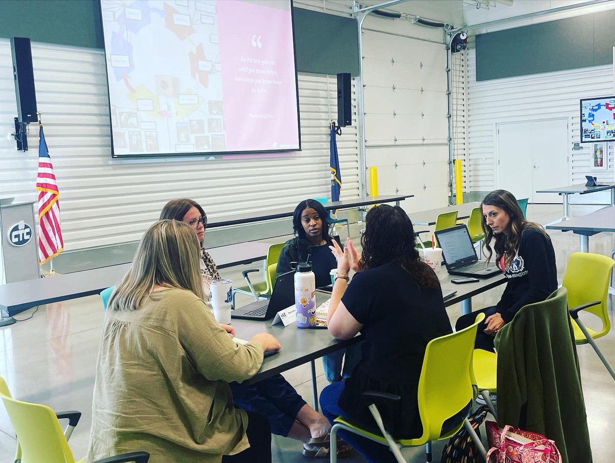 katiemartinedu's tweet photo. We kicked off our 4th year with @logancountyschools last week! Leadership aligned on broader #learnercentered goals & success metrics & the #lcinnovators debriefed the defense of learning process & are set to launch with clear expectations rubrics & templates. Productive 2 days! https://t.co/pQw0jG8onc