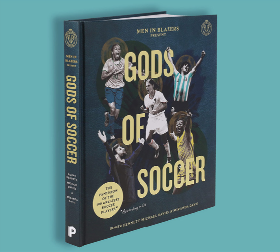 MarlenaAgency's tweet photo. "Men in Blazers Presents Gods of Soccer” illustrated by @Natekitch

#illustration #book #kidlit  #soccer #futball #soccerstar  #illustrators  #chroniclebooks #newrelease #childrensbooks #godsofsoccer #meninblazers #blazertannica #encyclopedia #davidbeckham #alexmorgan #sunwen https://t.co/7QN5xvt3lo
