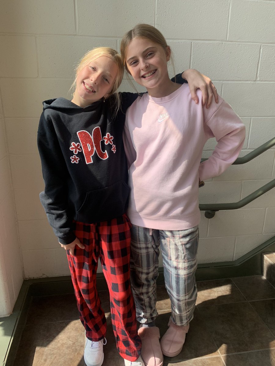 portclintonms's tweet photo. It’s PJ day at PCMS! https://t.co/Qoe9cLZN2N