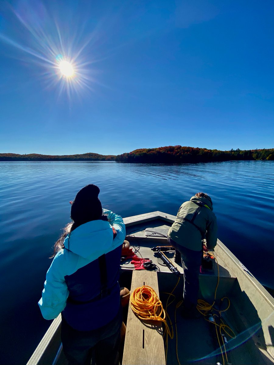 BStudden's tweet image. Excited to have begun fieldwork for my MSc! Over the past two weeks, I have been helping out @OpeongoTweets with a large-scale telemetry download. 

A big thank you to @a_fishy_fern @andersenALs @tazi_rodrigues @charlotteamward and everyone who helped. A true team effort!