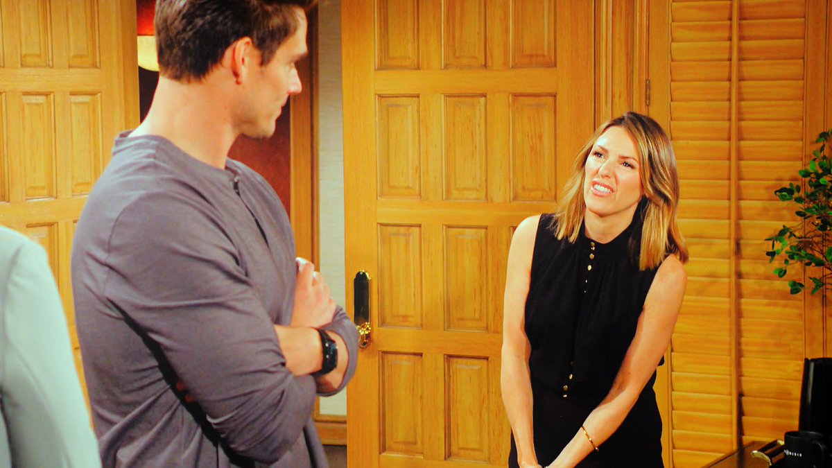 safeuphigh's tweet photo. "You keep coming back, coming back again. Keep running round, running round, running round my head." #Aloe 

Vidding Certain Things to Chloe/Adam and just look at them. The looks they give each other! #ChloeandAdam #YR https://t.co/tiArVcv0P4