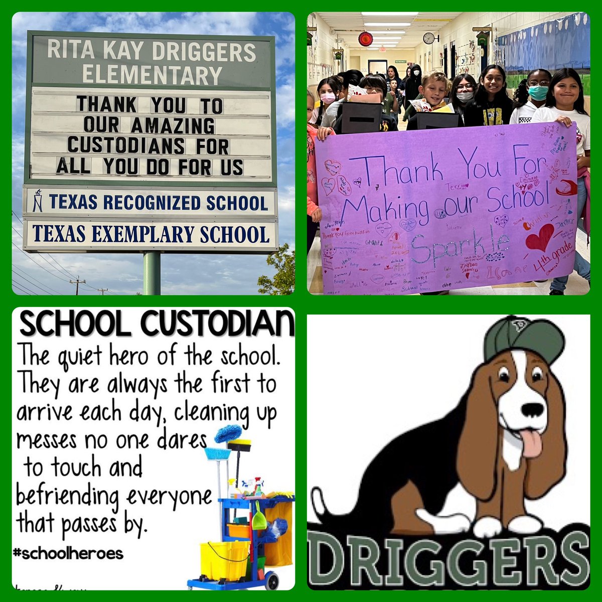Melissa Alvarez (@malvarez_nisd) on Twitter photo Happy National Custodian Day to our AMAZING custodians!!! They’re always going above and beyond to make our school look its best. <a href="/NISDDriggers/">Rita Kay Driggers ES</a> Happy National Custodian Day to our AMAZING custodians!!! They’re always going above and beyond to make our school look its best. <a href="/NISDDriggers/">Rita Kay Driggers ES</a>