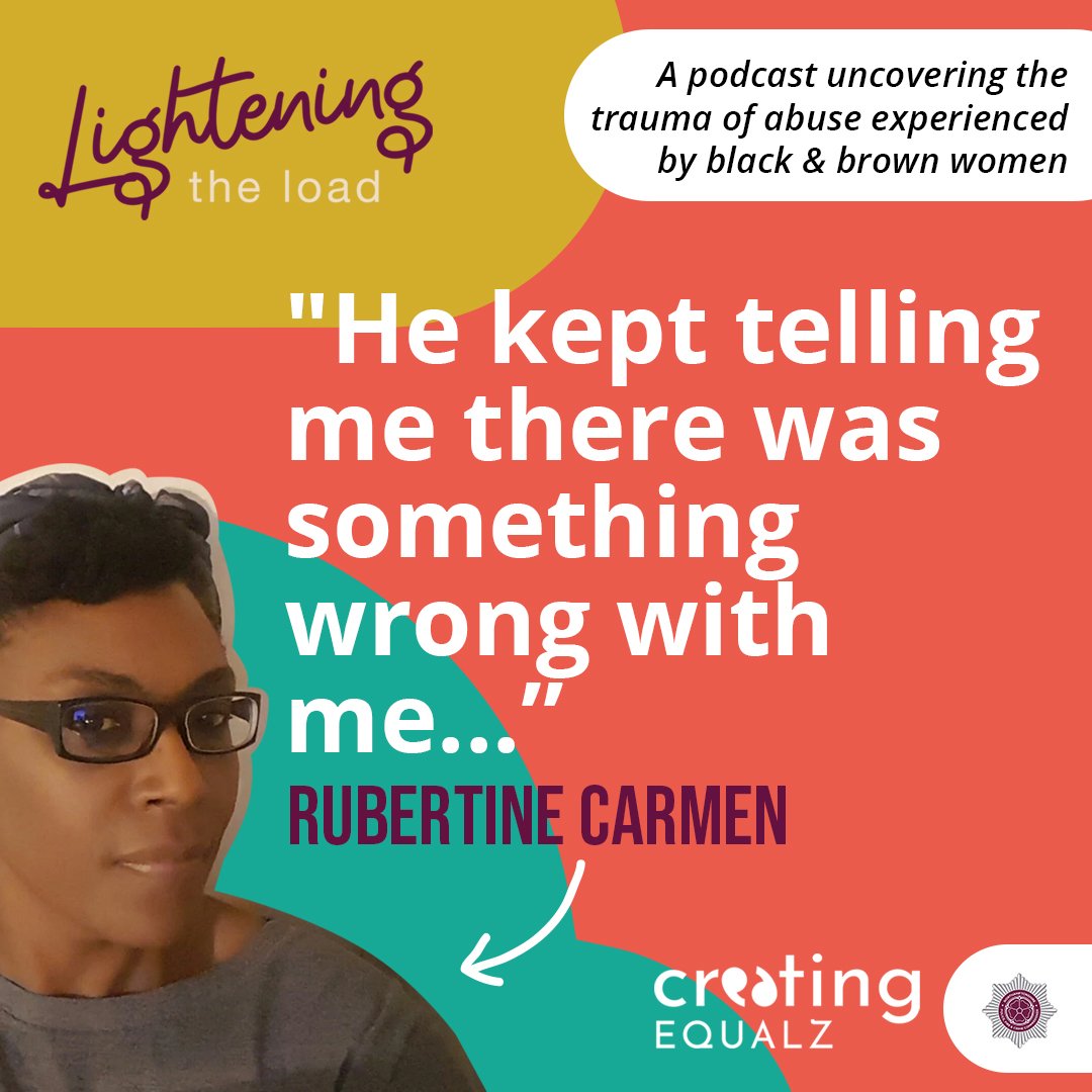 CreatingEqualz2's tweet photo. It's Domestic Abuse Awareness Month and our first Lightening the Load podcast is coming soon π
#LighteningTheLoad #CreatingEqualz #Podcast #Trauma #BlackWoman #Abuse https://t.co/SNx1osfpLZ