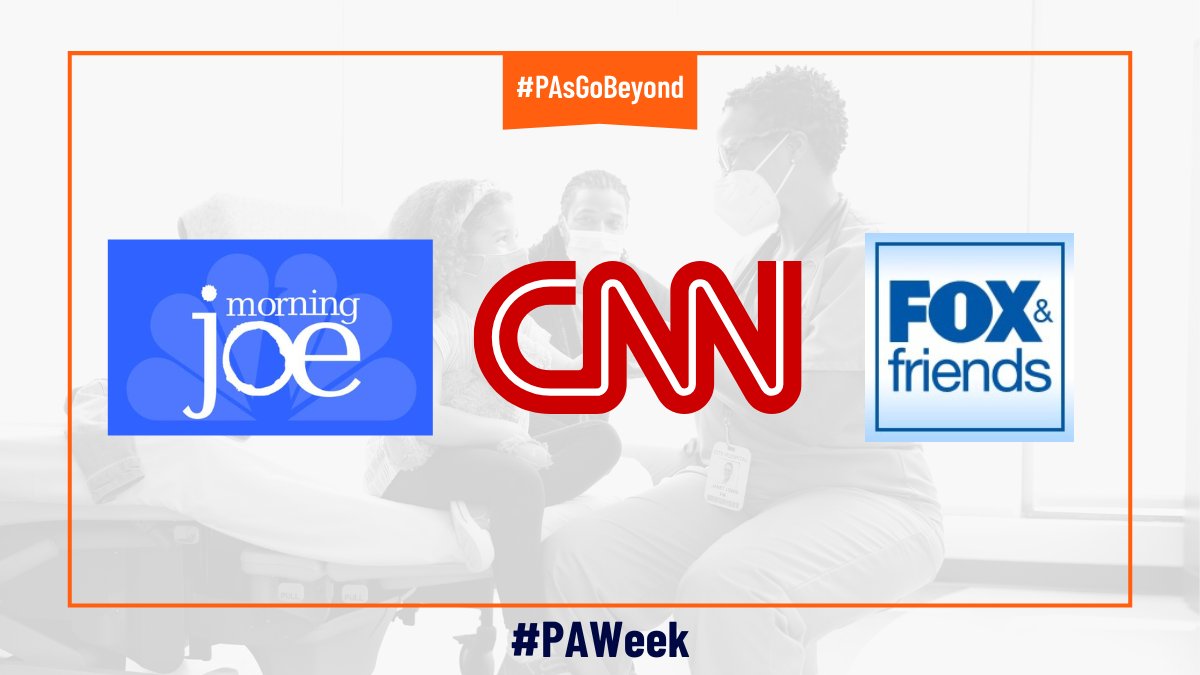 AAPAorg's tweet photo. Tune into CNN, Fox &amp; Friends, and Morning Joe between Oct. 1 and Oct.14  – if you see a colleague, share a pic! https://t.co/dalwTHYhOQ