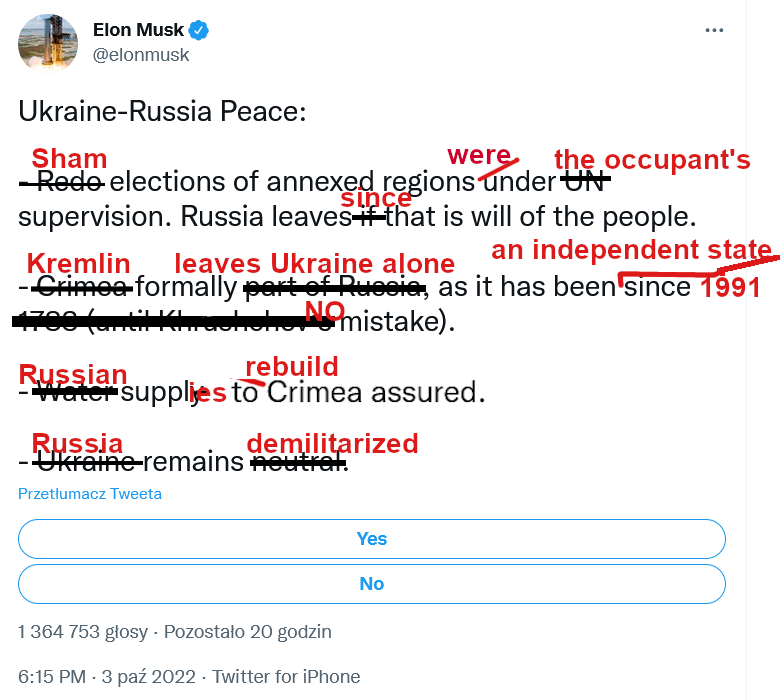 <a href="/elonmusk/">Elon Musk</a> Hey, <a href="/elonmusk/">Elon Musk</a>, are you kidding me? You are a billionaire and you have nobody to proofread your tweets?

Here you are. This one is on the house...