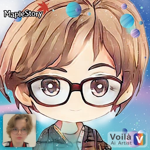 MapleStory's tweet photo. Giveaway time! Share your @voilaaiartist Maple-ization for a chance to win prizes ✨
📝 Rules: Post a pic of your Voila selfie using #MapleMe
💰 Prize: 10 Winners receive 10K NX and a Coloring Book Chair
🤖 Android: https://t.co/HJBcSwFRWr
🍎 iOS: https://t.co/MRzLRxKsDa https://t.co/XeBSRpdbz7