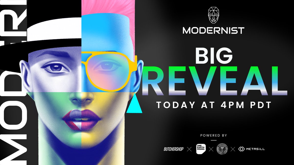 ModernistXYZ's tweet photo. Modernist Reveal at 4pm today

Let's see your #Modernist.
1️⃣Post your Constellations
2️⃣Tag @ModernistNFT
3️⃣#ModernistReveal

Reveal Party in Discord for all Holders. See Announcements for Details https://t.co/71pF5Suz7N

Next Mint Scheduled for Thursday. Stay tuned for details https://t.co/4AKcKC4tEt