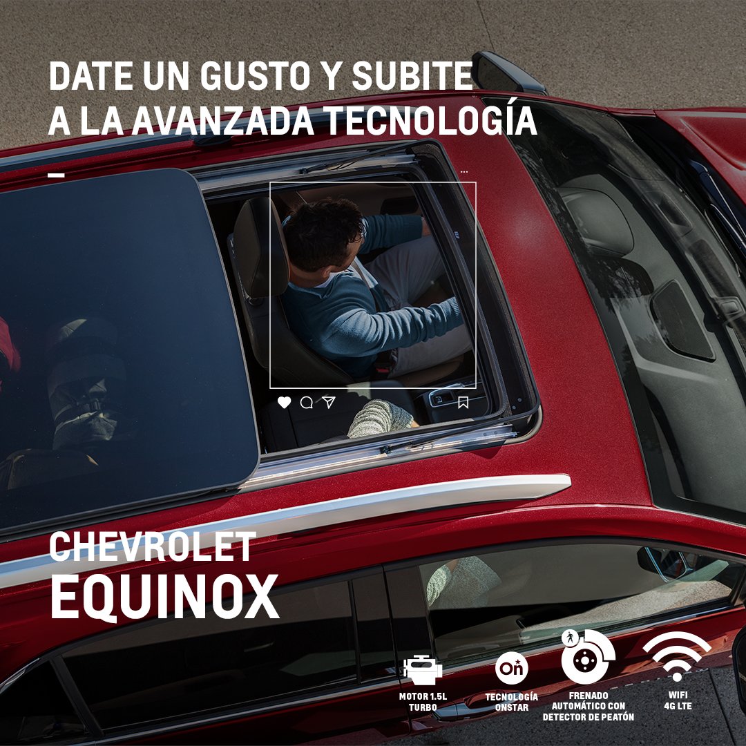 No des más explicaciones y #DateUnGusto a bordo de la Nueva Equinox. 😎