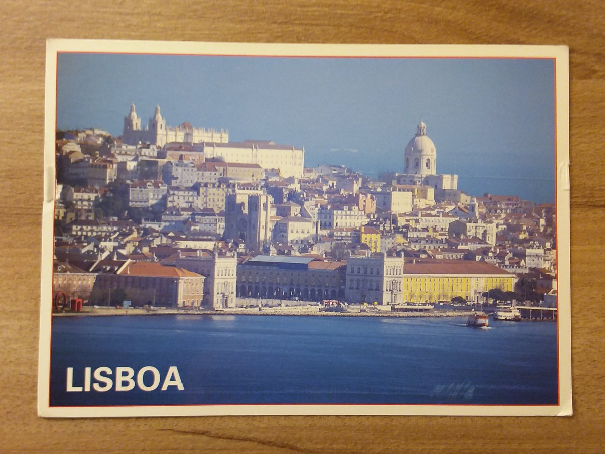 AvenidaRustavel's tweet photo. Lisbon, PORTUGAL 🇵🇹 #lisboa #lisbon #lissabon #lisbonne #лиссабон #portugal #португалия #postcards #postales #stamps #stampscollection #filatelia #mypostcardcollection #sellos #philately #postcrossing #europa #europe #europeanunion #eu #atlanticcoast #atlanticocean #tagus https://t.co/KJzQFTqj1s