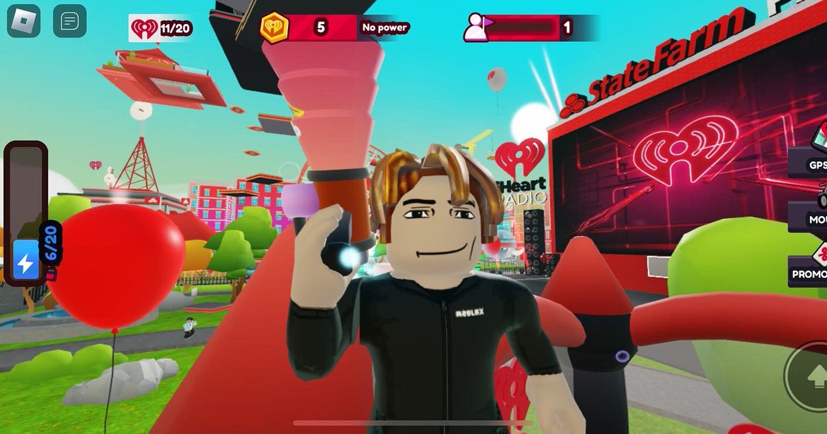 gatorharrison's tweet photo. This 💯 counts as work now!!! 💪🏼 #iHeartLand on @Roblox @98WSIX https://t.co/aSG5nhqSdj
