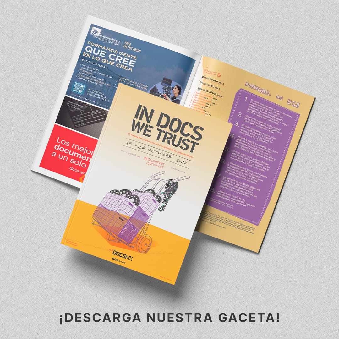 DocsMX (@docsmx) on Twitter photo ¡Ya está disponible nuestra gaceta #InDocsWeTrust! 
Descárgala y revisa todo lo que verás en el #17DocsMX. 👇 
docsmx.org ¡Ya está disponible nuestra gaceta #InDocsWeTrust! 
Descárgala y revisa todo lo que verás en el #17DocsMX. 👇 
docsmx.org